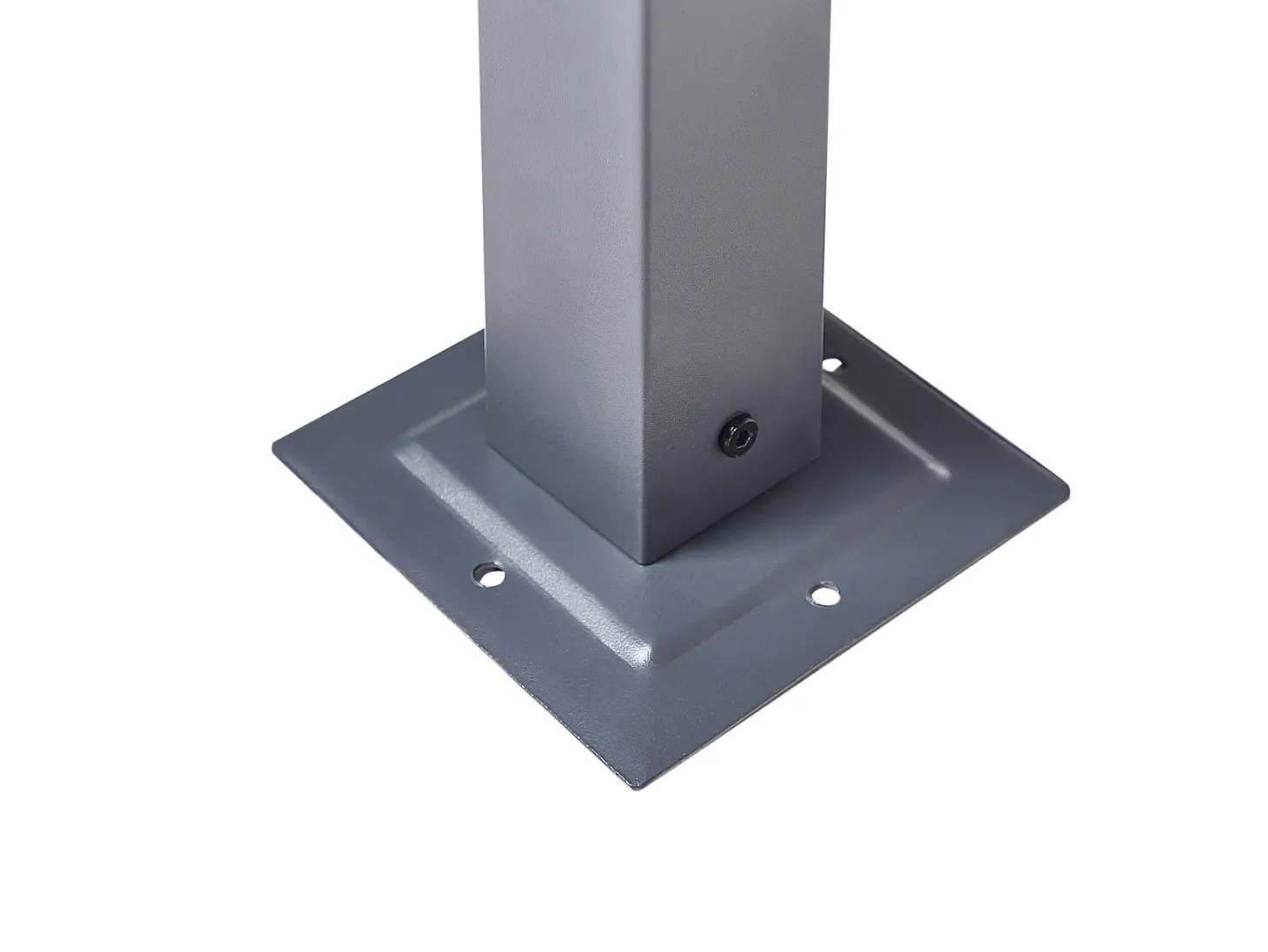 Pawilon ogrodowy LED PARGA Metal 310 cm 310 cm Brązowy