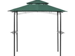 Pawilon ogrodowy NARO Metal 240 cm 148 cm Ciemnozielony