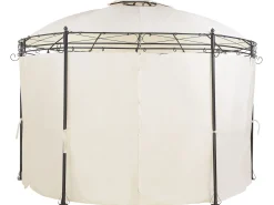 Pawilon ogrodowy SAFARA Metal 368 cm 368 cm Beżowy