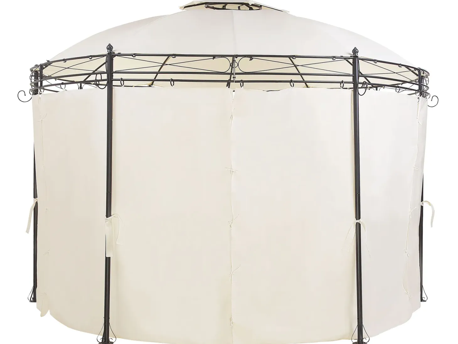 Pawilon ogrodowy SAFARA Metal 368 cm 368 cm Beżowy