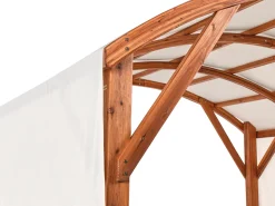 Pawilon ogrodowy SCOPELLO Drewno jodłowe 303 cm 300 cm Brązowy/ beżowy