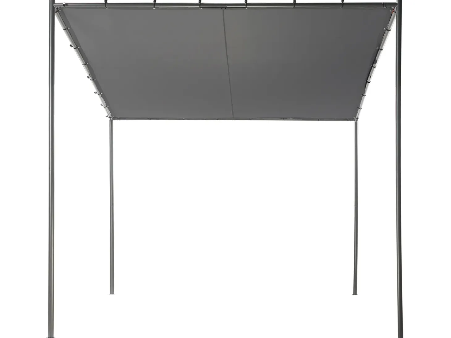 Pawilon ogrodowy VIMINO Metal 282 cm 294 cm Ciemnoszary