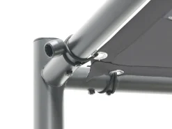 Pawilon ogrodowy VIMINO Metal 282 cm 294 cm Ciemnoszary