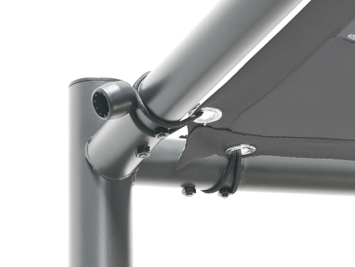 Pawilon ogrodowy VIMINO Metal 282 cm 294 cm Ciemnoszary