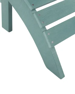 Podnóżek ogrodowy ADIRONDACK Turkusowy