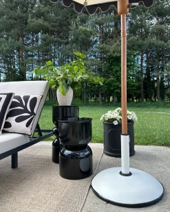 Podstawa do parasola CANZO Biały Okrągły 25 kg