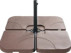 Podstawa do parasola CARIA Beżowoszary Kwadratowy 9 kg