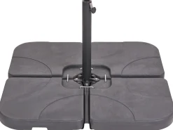 Podstawa do parasola CARIA Czarny Kwadratowy 9 kg