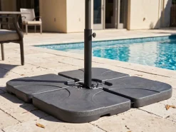 Podstawa do parasola CARIA Czarny Kwadratowy 9 kg