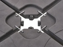 Podstawa do parasola CARIA Czarny Kwadratowy 9 kg