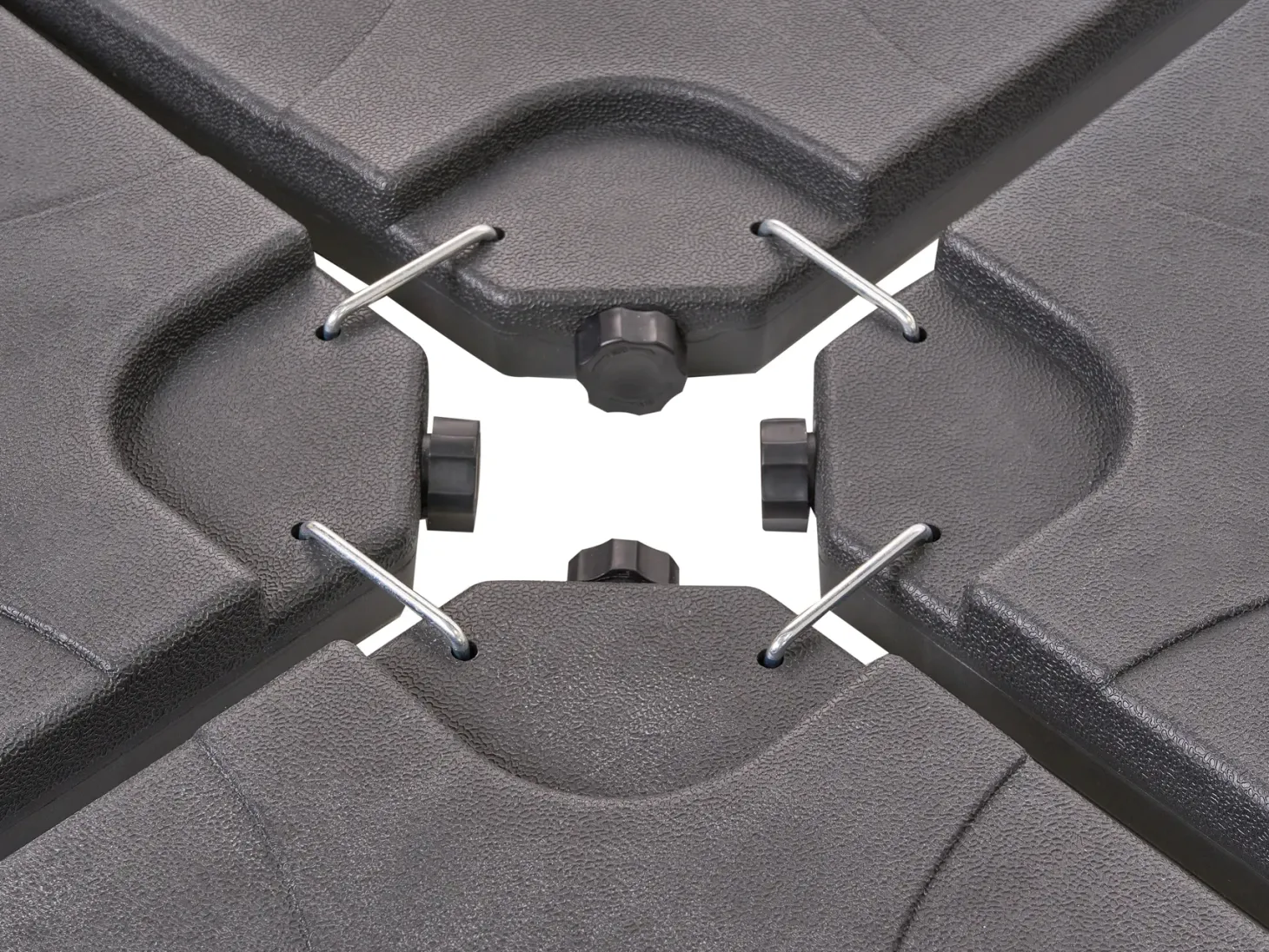 Podstawa do parasola CARIA Czarny Kwadratowy 9 kg