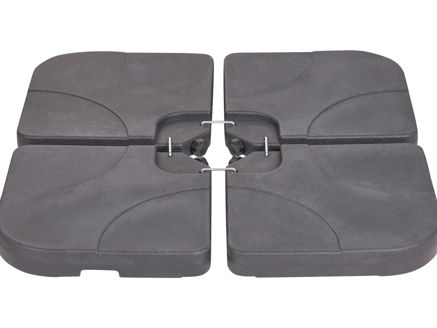 Podstawa do parasola CARIA Czarny Kwadratowy 9 kg