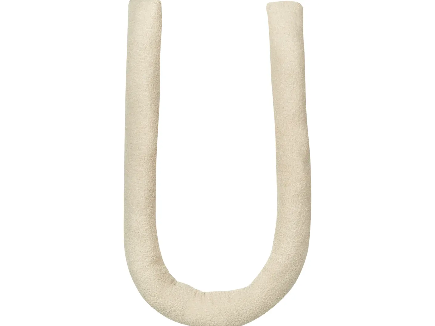 Poduszka dekoracyjna GLADIOLUS Boucle 172 x 14 cm Beżowy Jednolity
