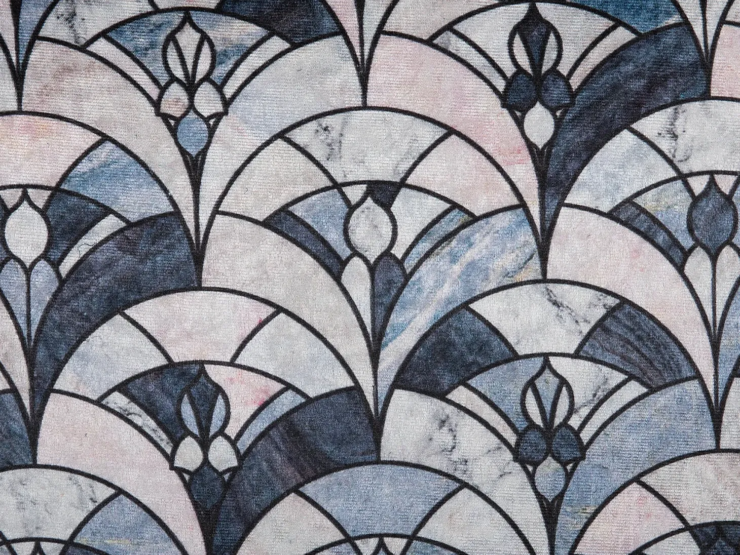 Poduszka dekoracyjna KOODAL 45 x 45 cm Kolorowy Wzór geometryczny
