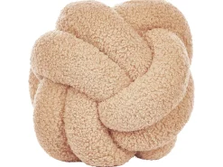 Poduszka dekoracyjna MALNI Boucle 19 x 19 cm Piaskowy Jednolity