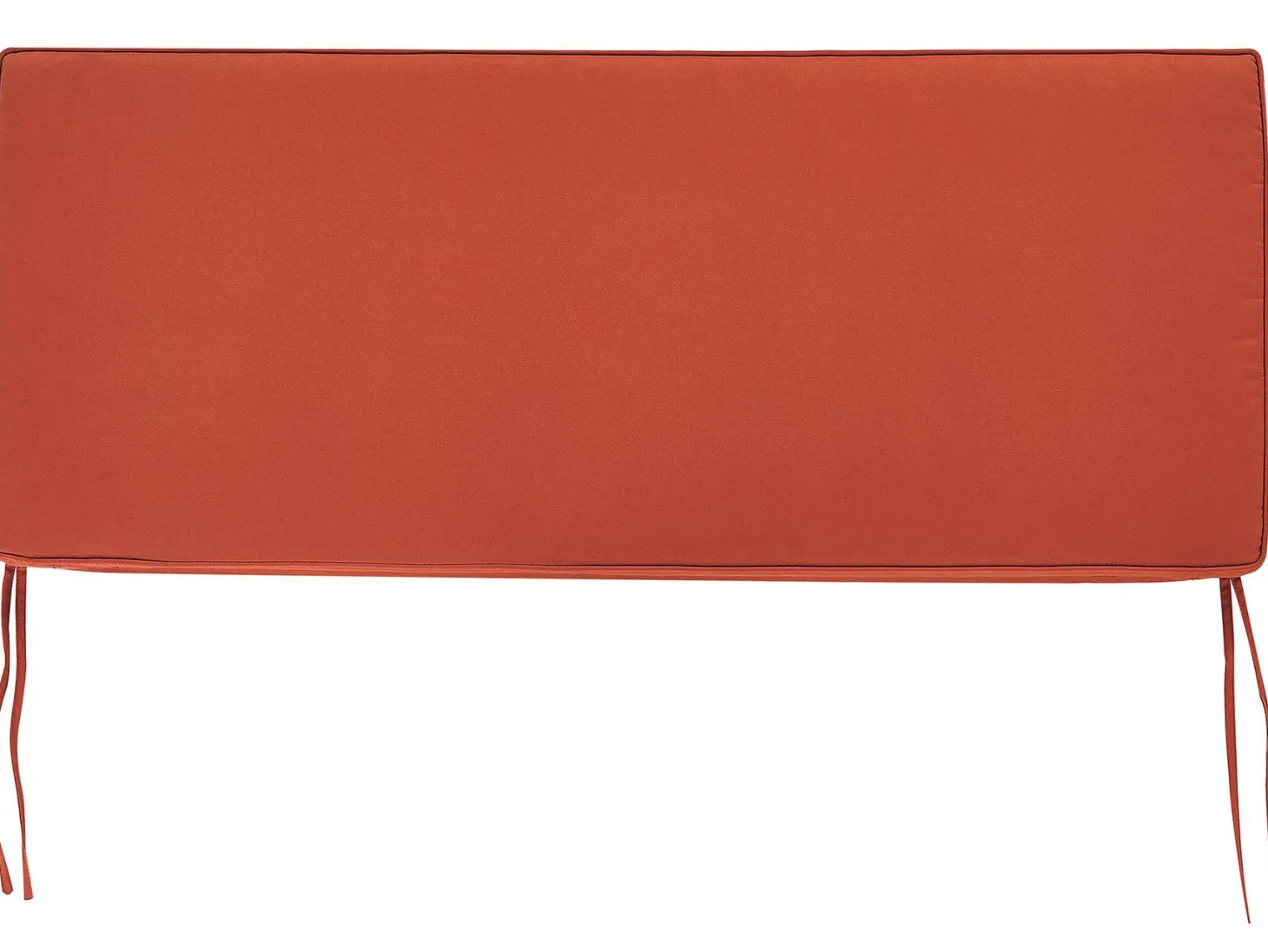 Poduszka na ławkę ogrodową SOVANA 45 x 110 cm Bordowy