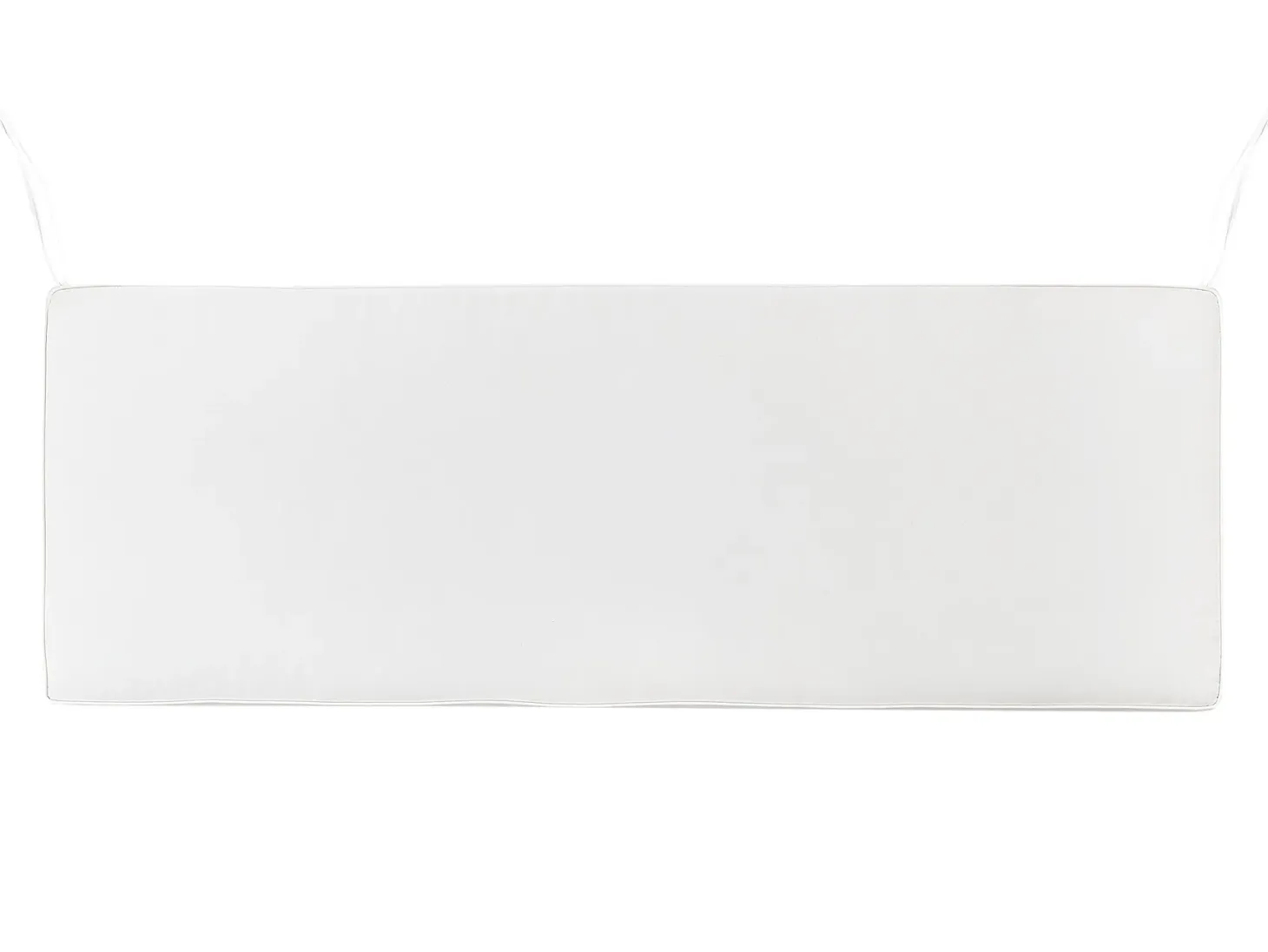 Poduszka na ławkę ogrodową VIVARA 152 x 54 cm Złamana biel