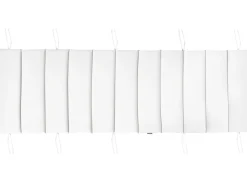 Poduszka na leżak ogrodowy BRESCIA PREMIUM 180 x 60 cm Złamana biel