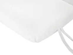 Poduszka na leżak ogrodowy BRESCIA PREMIUM 180 x 60 cm Złamana biel