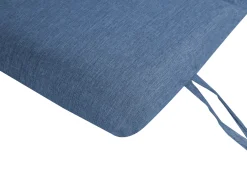 Poduszka na leżak ogrodowy BRESCIA PREMIUM 180 x 60 cm Niebieski
