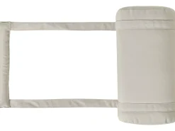 Poduszka na leżak ogrodowy CESANA PREMIUM 192 x 56 cm Beżowoszary