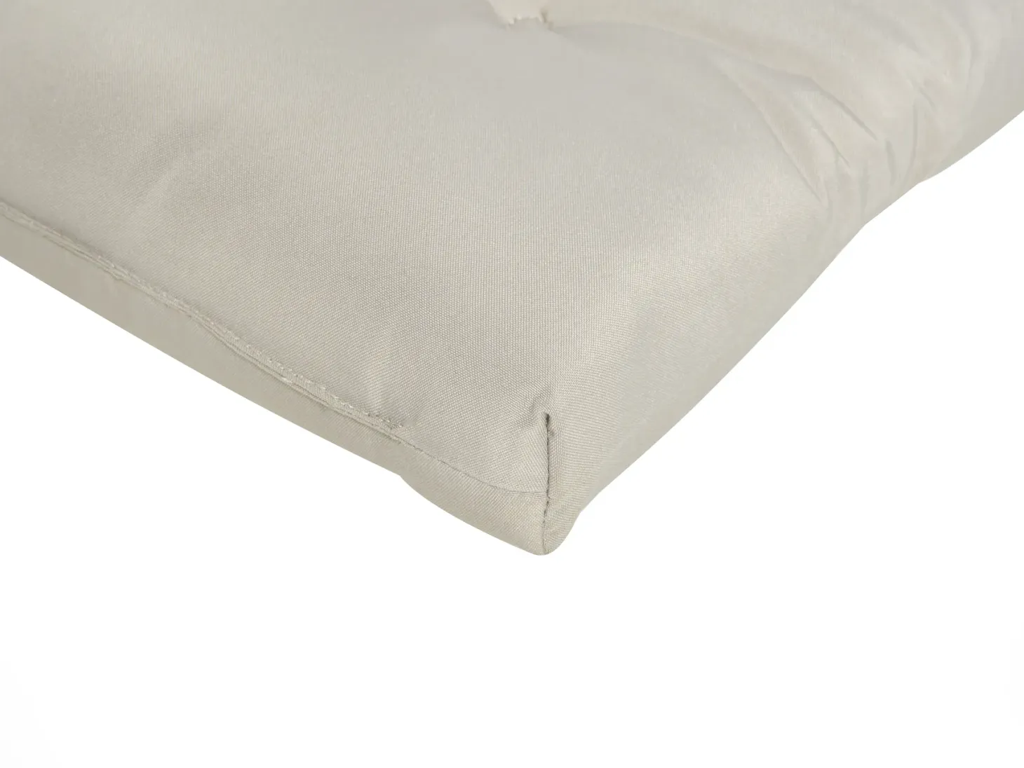 Poduszka na leżak ogrodowy CESANA PREMIUM 192 x 56 cm Beżowoszary