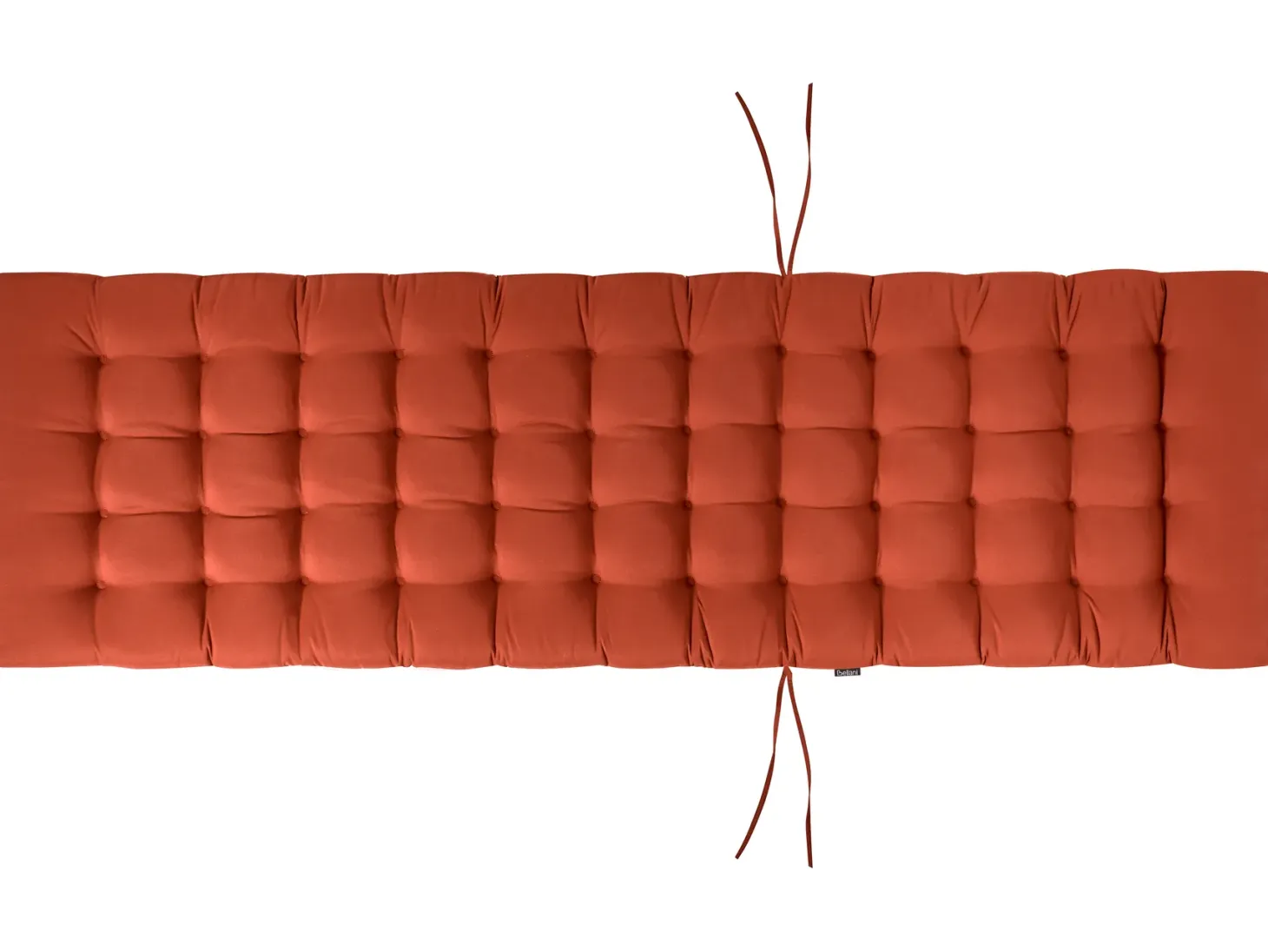 Poduszka na leżak ogrodowy CESANA PREMIUM 192 x 56 cm Czerwony
