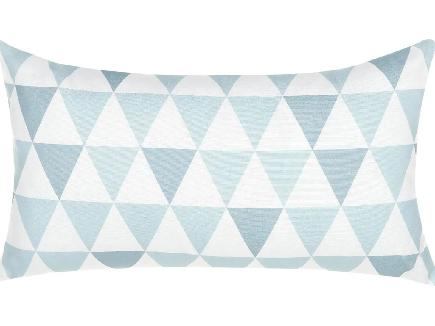 Poduszka ogrodowa TRIFOS Wzór geometryczny 40 x 70 cm Niebieski