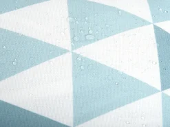 Poduszka ogrodowa TRIFOS Wzór geometryczny 40 x 70 cm Niebieski