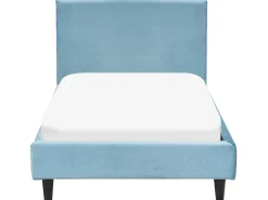 Best Welur FITOU 90 x 200 cm Błękitny Wszystkie Akcesoria|Obicia Do Łóżek