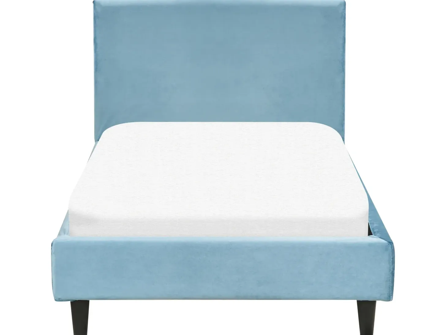 Best Welur FITOU 90 x 200 cm Błękitny Wszystkie Akcesoria|Obicia Do Łóżek