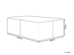 Pokrowiec przeciwdeszczowy CHUVA 275 cm 230 cm 70 cm Szary