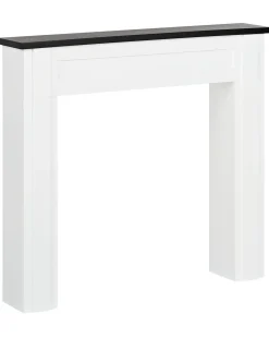 Portal kominkowy BAUDIN Biały