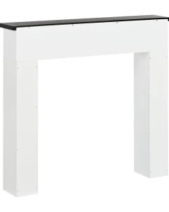 Portal kominkowy BAUDIN Biały