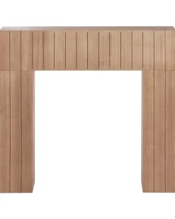 Portal kominkowy BUNBURY Jasnobrązowy