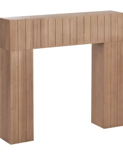 Portal kominkowy BUNBURY Jasnobrązowy