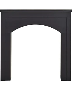Portal kominkowy BUSSELTON Czarny