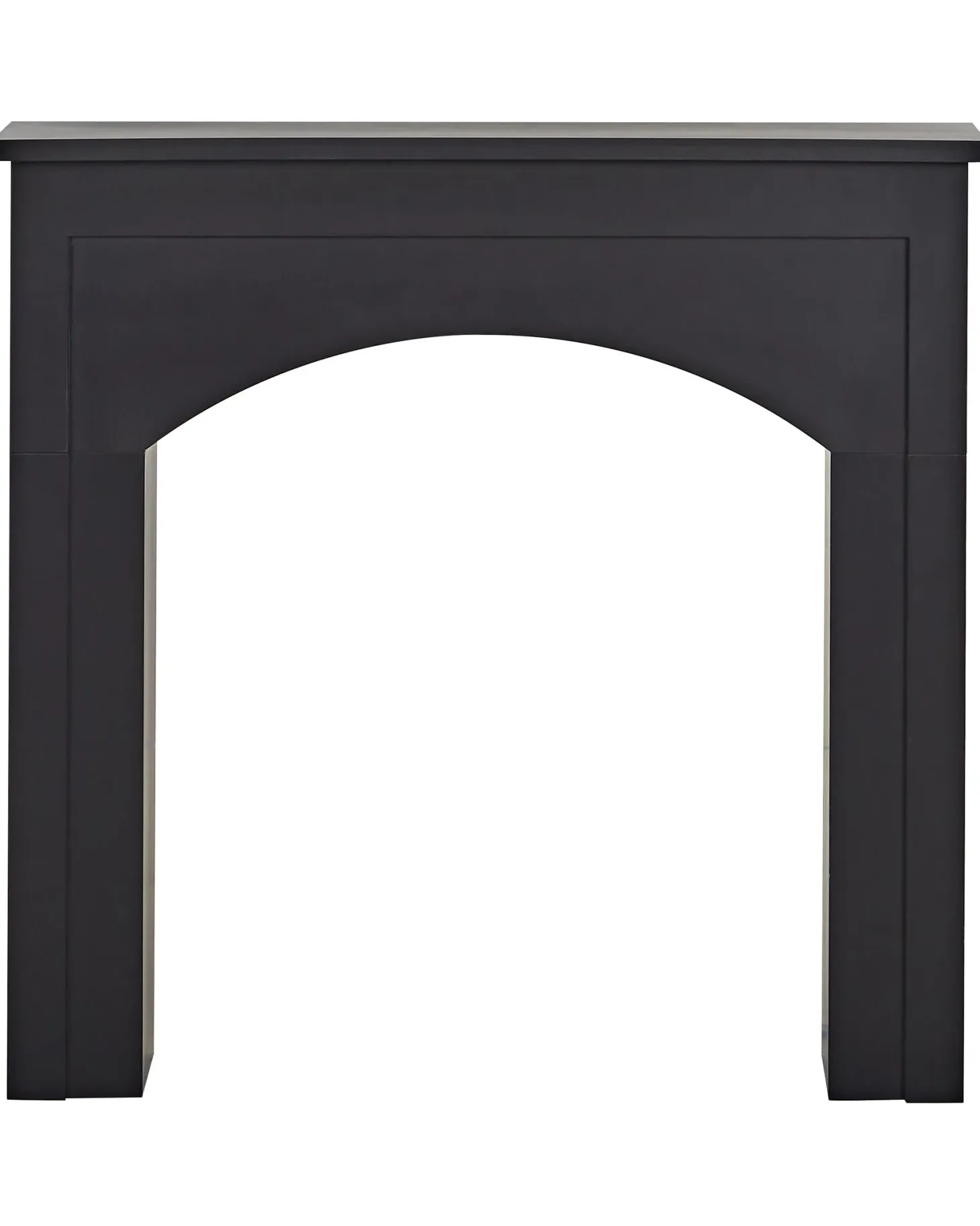 Portal kominkowy BUSSELTON Czarny