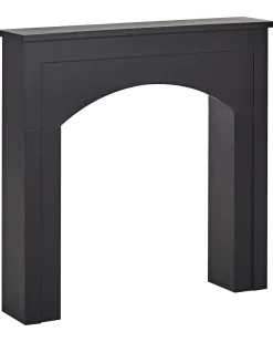Portal kominkowy BUSSELTON Czarny
