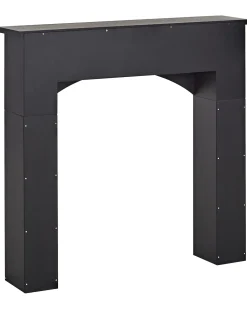 Portal kominkowy BUSSELTON Czarny