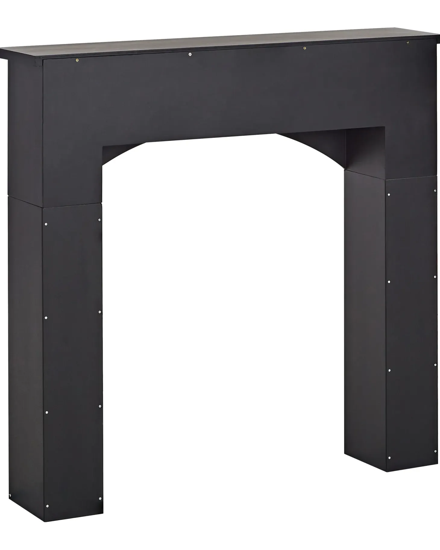 Portal kominkowy BUSSELTON Czarny
