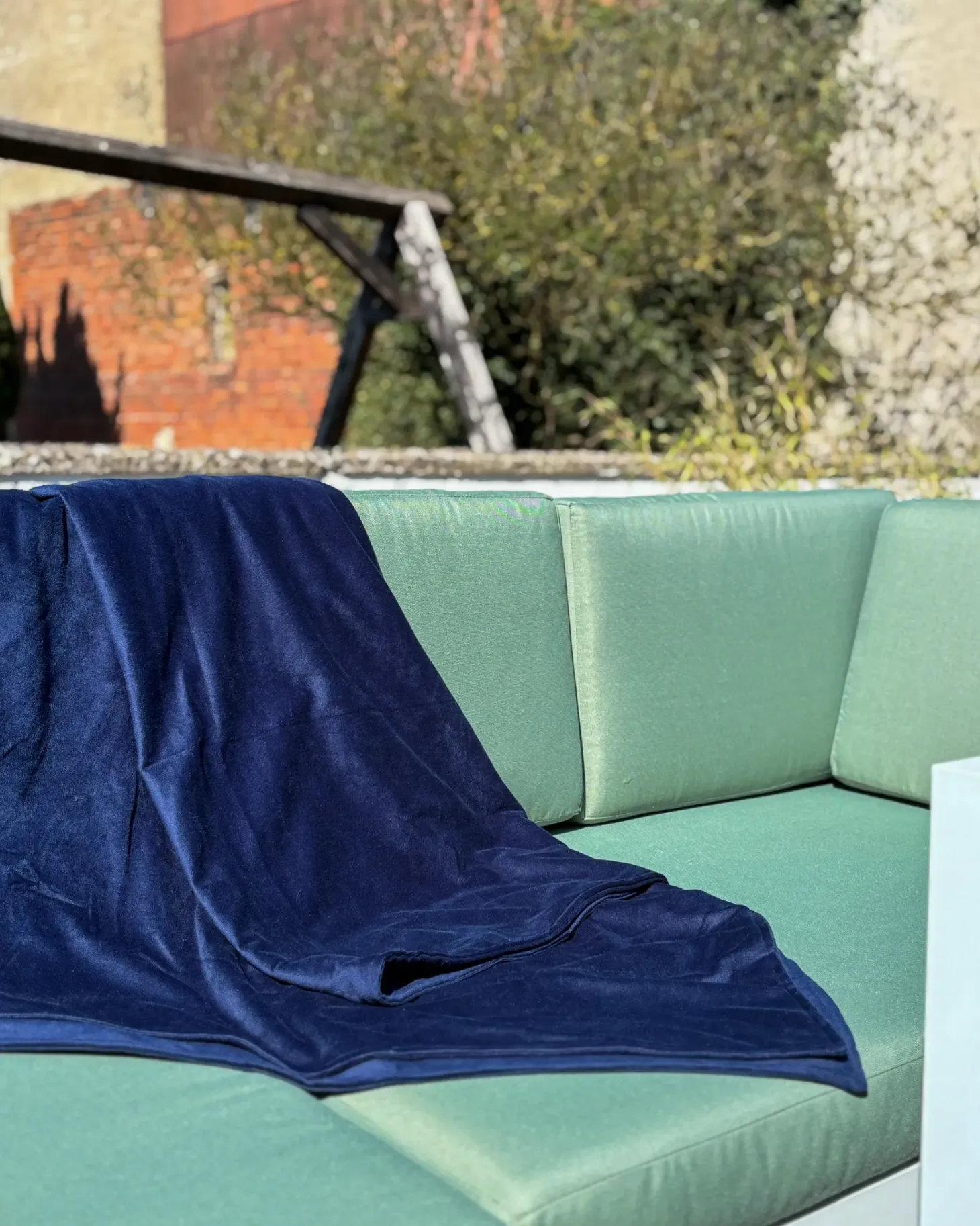 Poszewka na kołdrę obciążeniową 1000 g RHEA 135 x 200 cm Granatowy