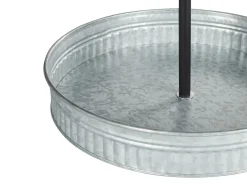 2-poziomowa patera na ciasto KOUIGN Srebrny