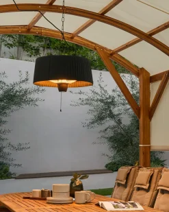 Promiennik na podczerwień wiszący ASCEA 1500 W Czarny