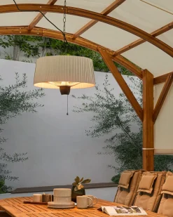 Promiennik na podczerwień wiszący ASCEA 1500 W Jasnoszary