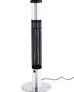Promiennik na podczerwień wolnostojący VEZUVIO 1500 W Czarny