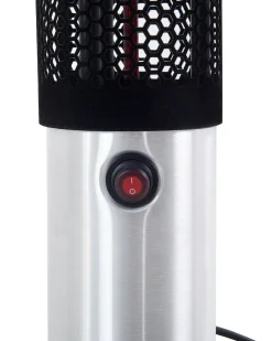 Promiennik na podczerwień wolnostojący VEZUVIO 1500 W Czarny