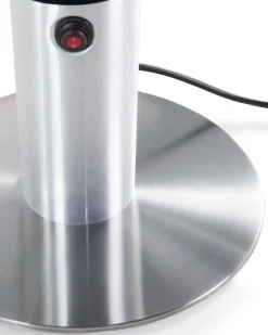 Promiennik na podczerwień wolnostojący VEZUVIO 1500 W Czarny