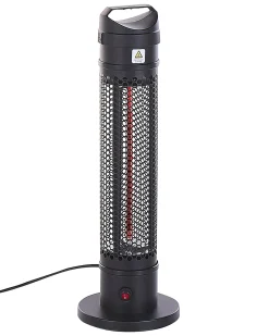 Promiennik na podczerwień wolnostojący KRAKATOA 1000 W Czarny