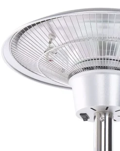 Promiennik na podczerwień wolnostojący ASKJA 1500 W Srebrny